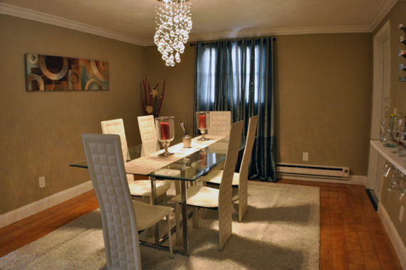 Painted Dining Room