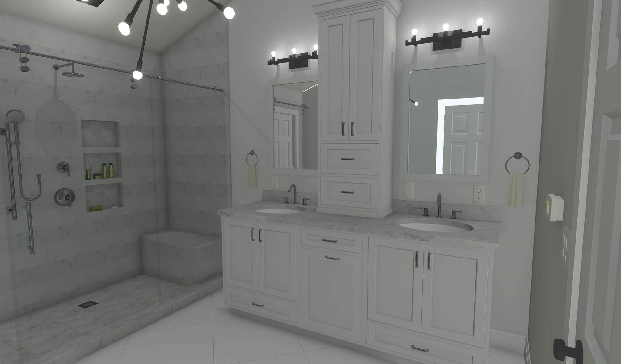 Whispering Lane - Holliston MA - Master Bathroom Design - North Home ...
